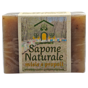 SAPONE NATURALE MIELE E PROPOLI