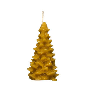 CANDELE DI PURA CERA D'API "ALBERO DI NATALE"