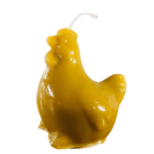 CANDELE DI PURA CERA D'API "GALLINA"