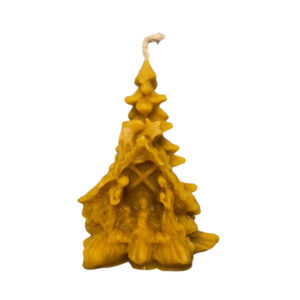 CANDELE DI PURA CERA D'API "CAPANNA"
