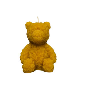 CANDELE DI PURA CERA D'API "ORSO"