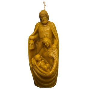 CANDELE DI PURA CERA D'API "FAMIGLIA"