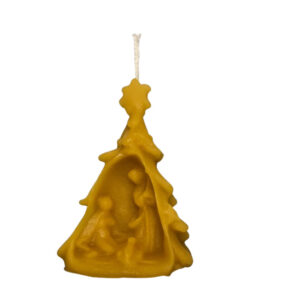 CANDELE DI PURA CERA D'API "CAPANNA"