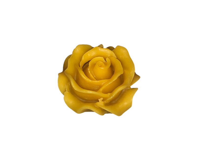 CANDELE DI PURA CERA D'API "ROSA"
